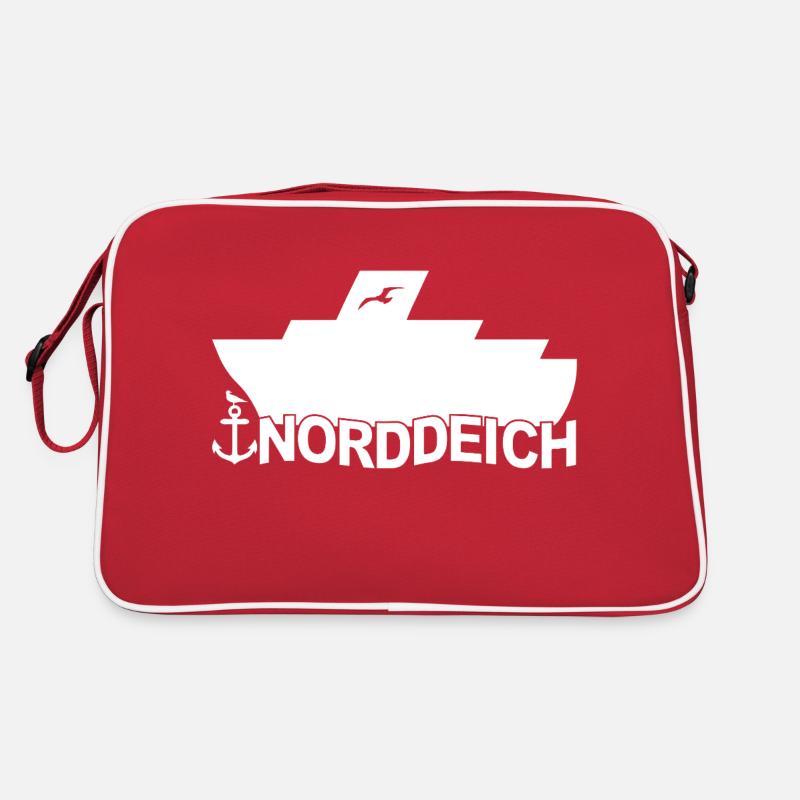 Ferry Norddeich Logo Sac Retro