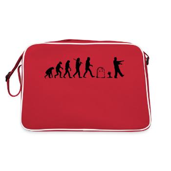 Evolution - Retro Bag - red/white - Back