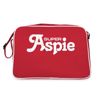 Syndrome d’Aspie Asperger - Sac Retro - rouge/blanc - Dos
