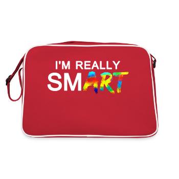 Really SmART 02 - Retro Bag - red/white - Back