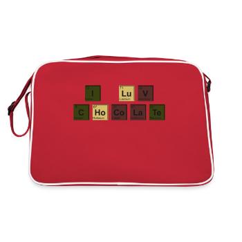 Chocolate - Retro Bag - red/white - Back