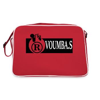 VOUMBA.S JUS - Sac Retro - rouge/blanc - Dos