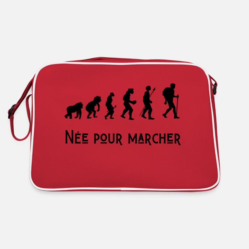 né pour marcher évolution Sac Retro