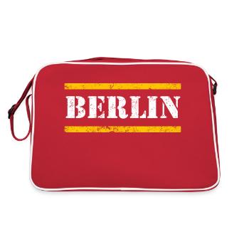 Berlin - Sac Retro - rouge/blanc - Dos