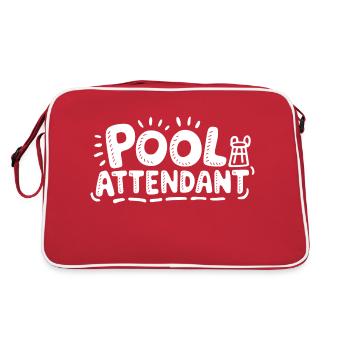 Sentiment de sauveteur - Sac Retro - rouge/blanc - Dos