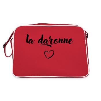 La Daronne - Sac Retro - rouge/blanc - Dos