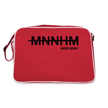 Mannheim Monnem - Retro Bag - red/white - Back