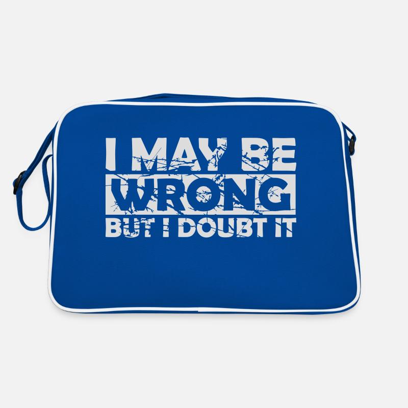 I may be wrong Retro Bag