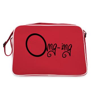 Omg - Retro Bag - red/white - Back