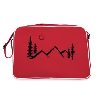 Explore - Retro Bag - red/white - Back