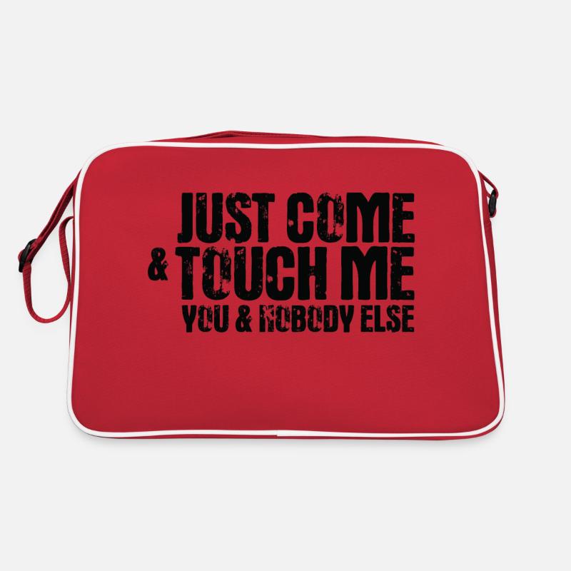 Techno dance music just come touch me gift Retro Bag