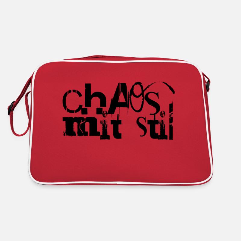 Chaos mit Stil Retro Tasche