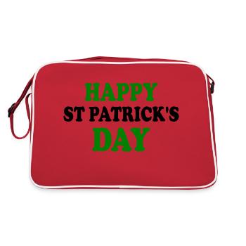happy st patrick's day - Sac Retro - rouge/blanc - Dos