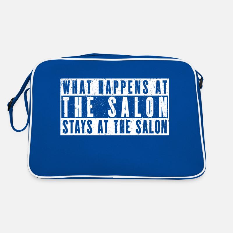 Ce qui se passe dans le salon, reste dans le salon ! Sac Retro