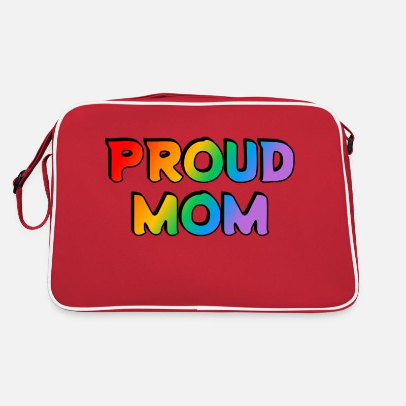 Proud Mom Retro Bag