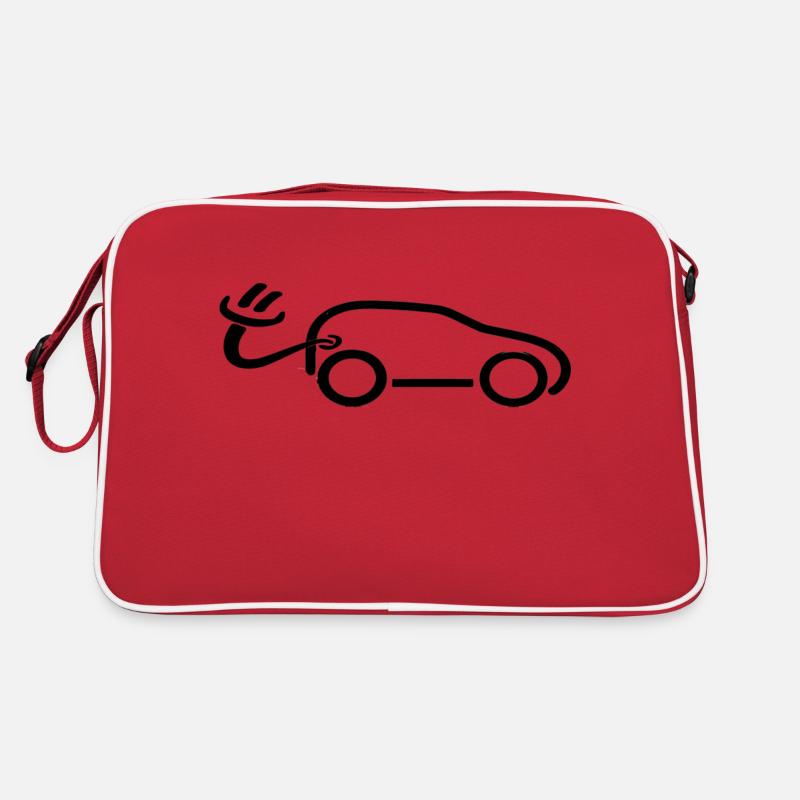 e auto b Retro Tasche