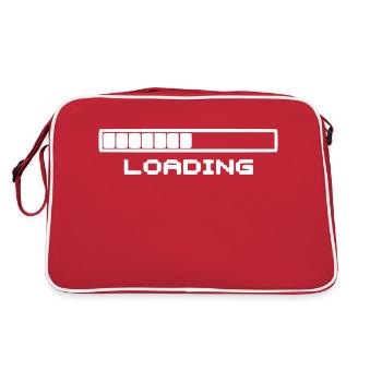 Loading bar white - Retro Bag - red/white - Back