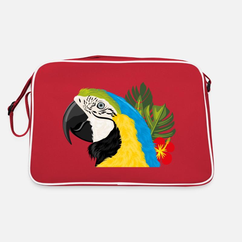 Macaw parrot Retro Bag