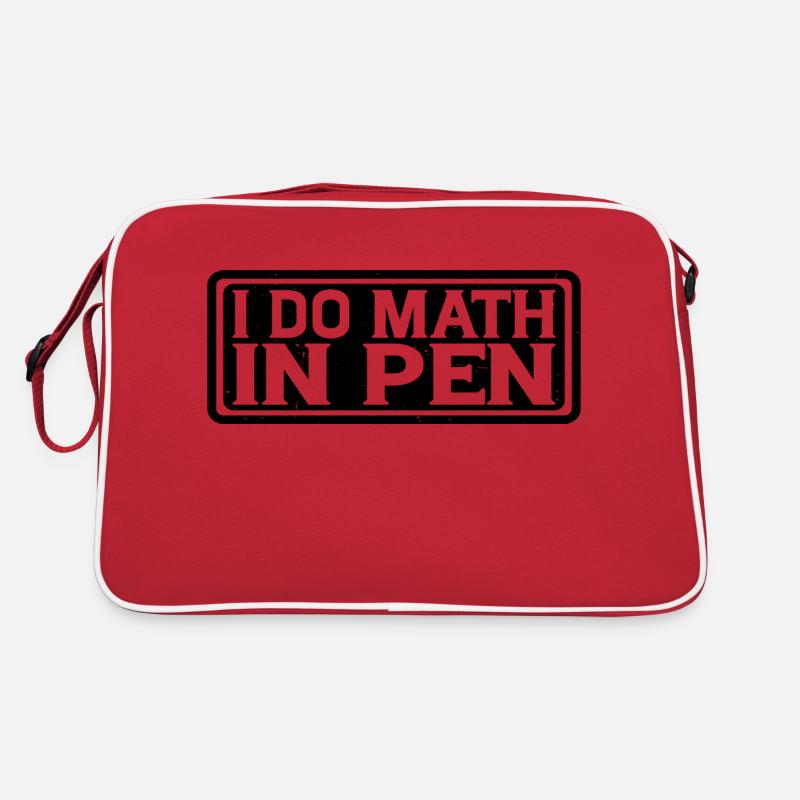 Je fais des maths au stylo 14 Sac Retro