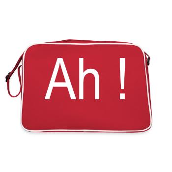ah que c'est comique - Sac Retro - rouge/blanc - Dos