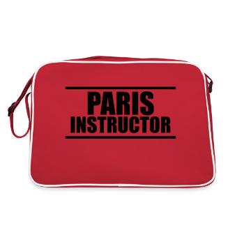 Paris Instructor - Sac Retro - rouge/blanc - Dos