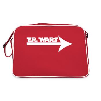 He Wars - Retro Bag - red/white - Back