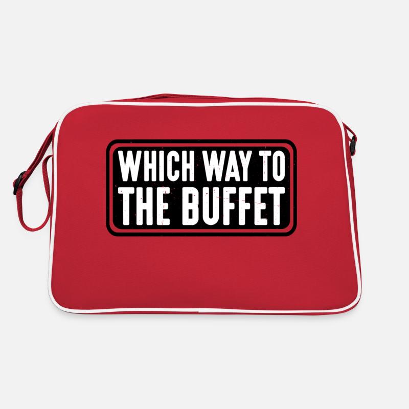Quel chemin vers le buffet 18 Sac Retro