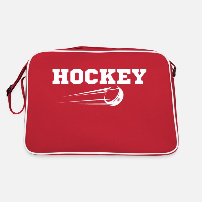 Hockey originelle Geschenkidee Retro Tasche