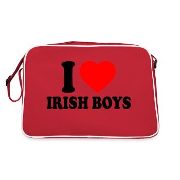 I love irish boys - Sac Retro - rouge/blanc - Dos
