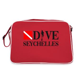 Plongée Seychelles - Océan Indien - Sac Retro - rouge/blanc - Dos