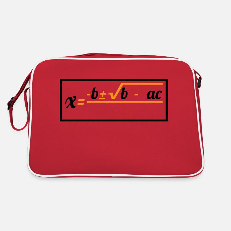 Quadratic Formula For Math Class 8 Retro Bag