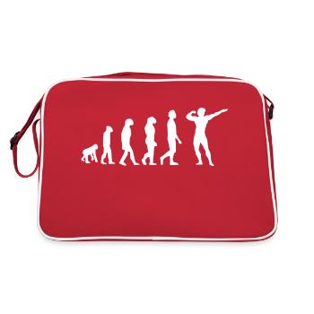 Culturisme évolution - Sac Retro - rouge/blanc - Dos