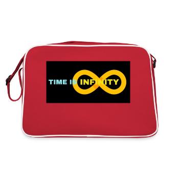 MESSI IS INFINITY TIME IS INFINITY: Football - Retro Bag - red/white - Back