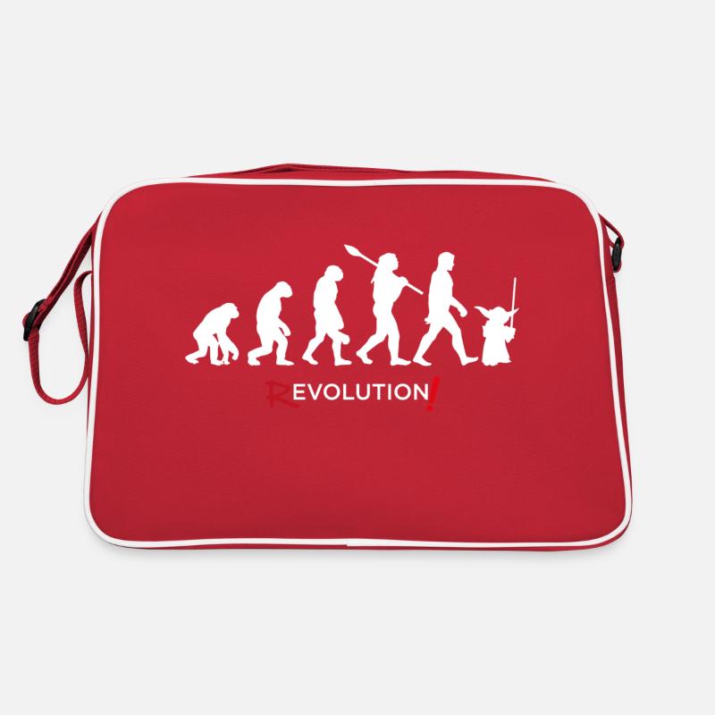 Revolution - Evolution Man Fun Twist 19 - Retro Bag - red/white