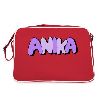 Anonymous - Retro Bag - red/white - Back