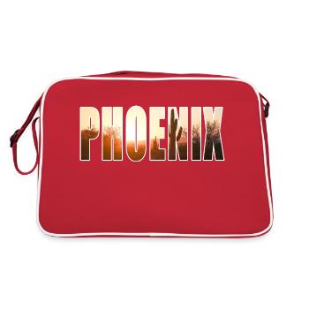 Phoenix - Retro Bag - red/white - Back