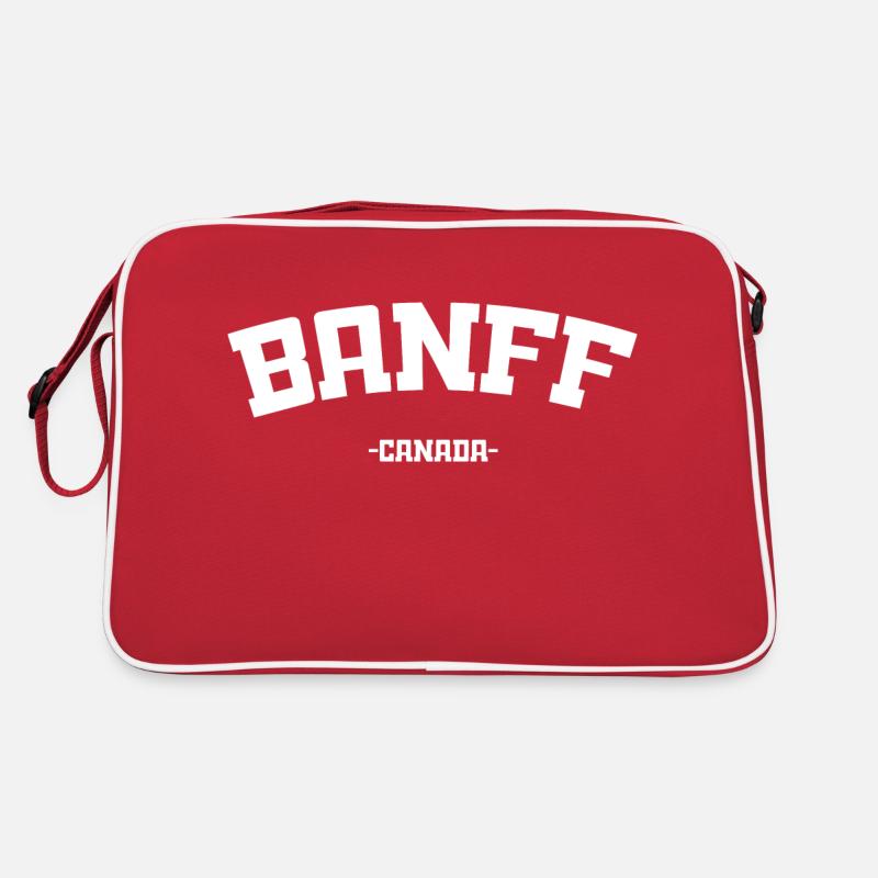 Banff - Canada - Kanada Retro Tasche