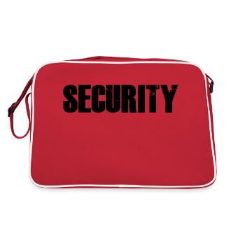 Security - Retro Bag - red/white - Back