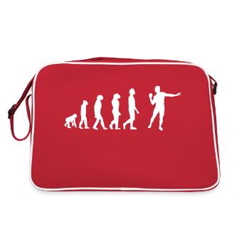 Weight Throw Evolution - Retro Bag - red/white - Back