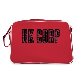 Vereinigtes Königreich - Retro Tasche - Rot/Weiß - Hinten
