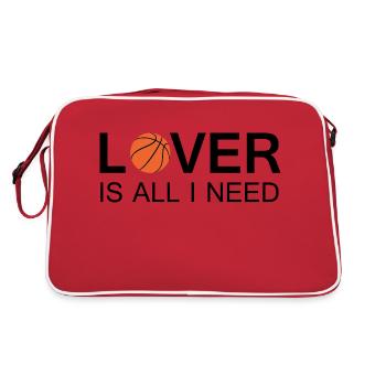 Basket-ball - Sac Retro - rouge/blanc - Dos