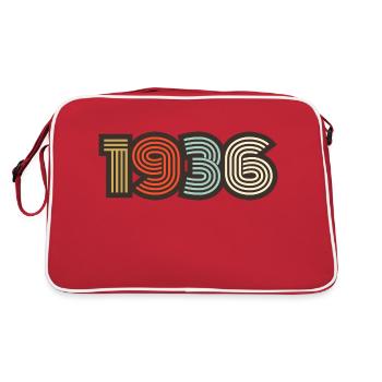1936 rétro vintage - Sac Retro - rouge/blanc - Dos