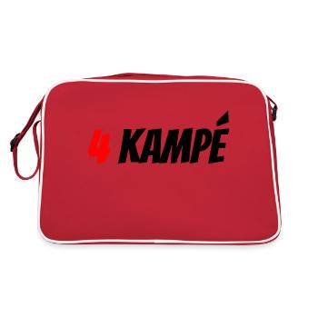 4 kampé - Retro Bag - red/white - Back