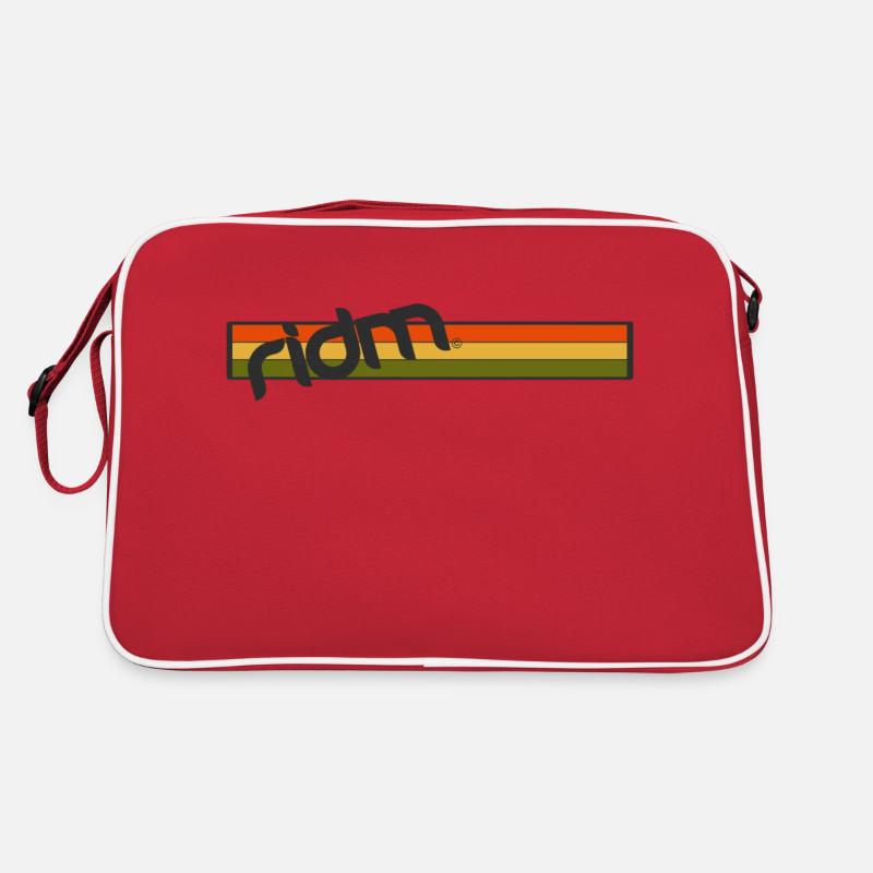 ridm rastaflag logo Retro Tasche