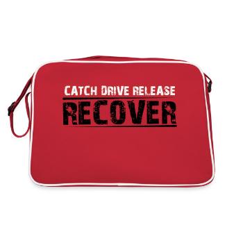Catch Drive Release Recover 10 - Sac Retro - rouge/blanc - Dos