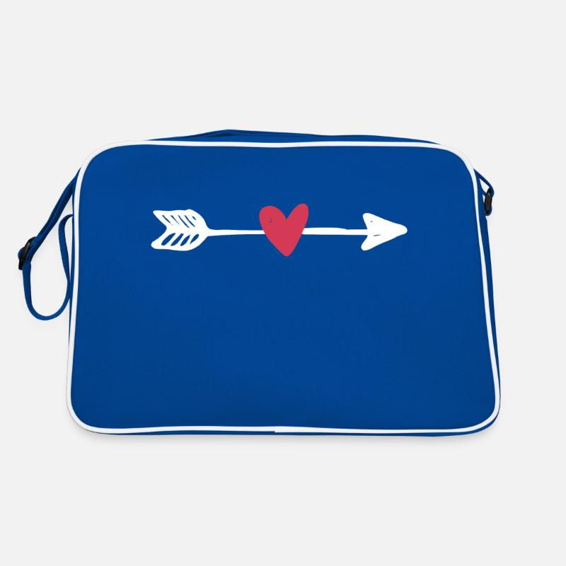 Flèche et le cœur Sac Retro