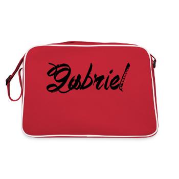 Gabriel - Retro Bag - red/white - Back