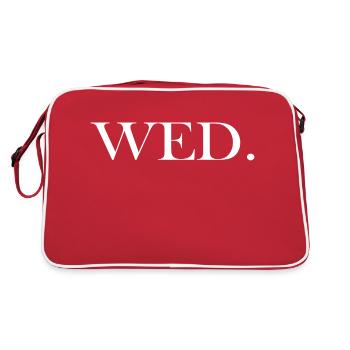Wednesday | Wednesday - Retro Bag - red/white - Back