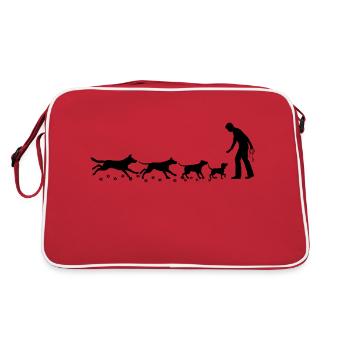 pack - Retro Bag - red/white - Back