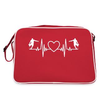 Entraîneur de rugby Cadeau Joueur de rugby Équipe de rugby - Sac Retro - rouge/blanc - Dos